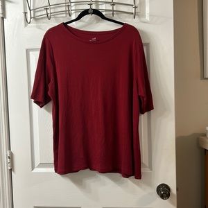 J.Jill Elbow Sleeve Tee